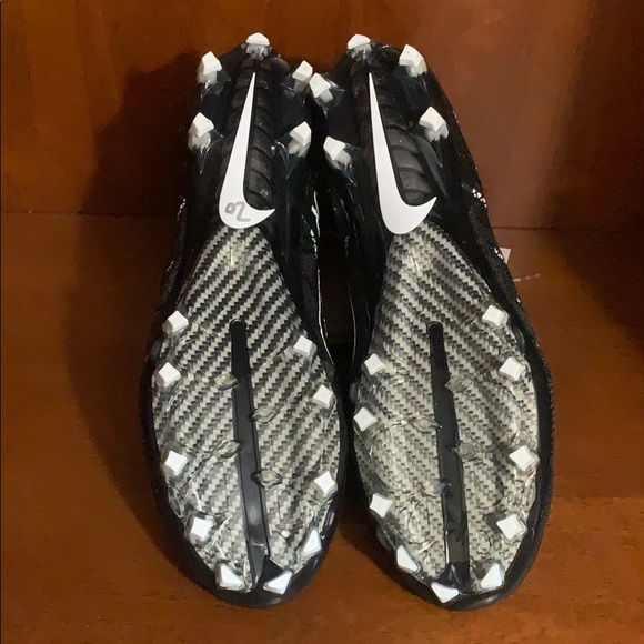 NWOT Nike Vapor Football Cleats black size 10 - Picture 11 of 16